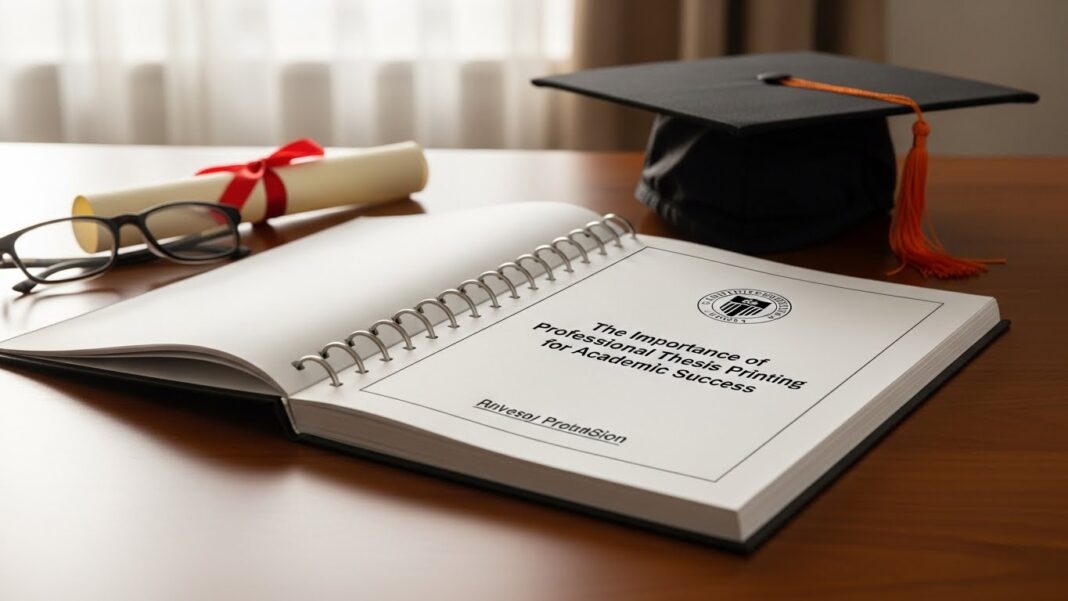 The Importance of Professional Thesis Printing for Academic Success