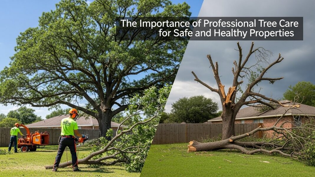 The Importance of Professional Tree Care for Safe and Healthy Properties